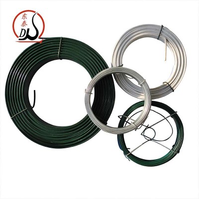 PVC Coated Wire with Black or Galvanized wire for wire mesh